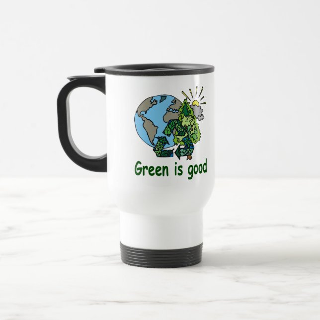 Caneca Térmica O verde é bom (Esquerda)