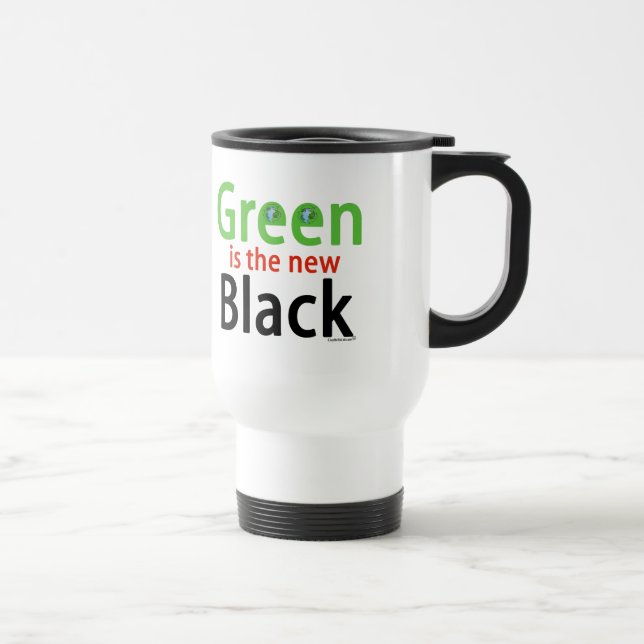 Caneca Térmica O verde é o preto novo (Direita)
