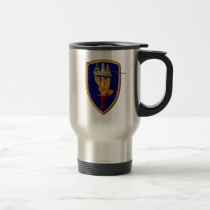 Caneca Térmica ø Veterinários dos veteranos de Fort Riley da