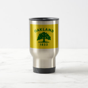 Caneca Térmica Oakland, California Flag