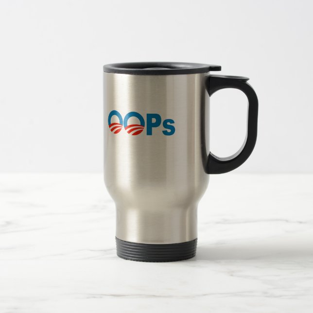 Caneca Térmica Obama oops (Direita)