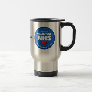 Caneca Térmica OBRIGADO NHS A 75 Anos
