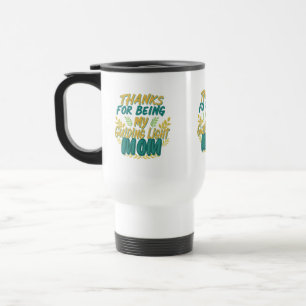 Caneca Térmica Obrigados por ser minha luz orientadora, mãe" Viag