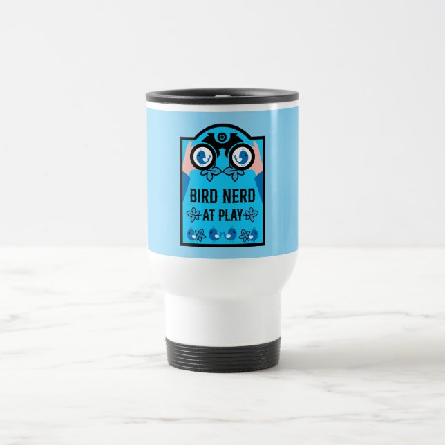 Caneca Térmica Observador de Pássaros Único Original (Centro)