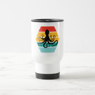 Caneca Térmica Octopus Squid Sea Creator Tentáculos Sunset