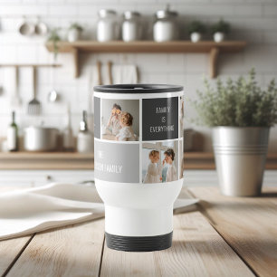 Caneca Térmica Oferta da Melhor Família de Fotos e Cinzas do Mode