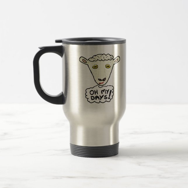 Caneca Térmica Oh Meus Dias (Esquerda)