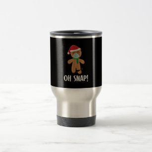Caneca Térmica Oh, salto   presente mascarado de pão de christma