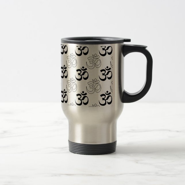 Caneca Térmica Om, Símbolo Aum (Direita)