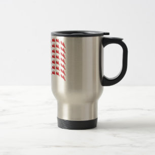 Caneca Térmica onda-bandeira