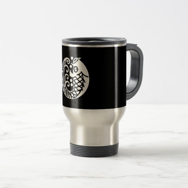 Caneca Térmica Onda de carpa (Frente Esquerda)