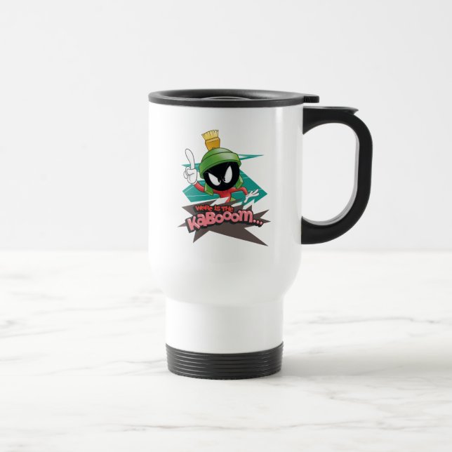 Caneca Térmica "Onde está o Kabooom" PONTOS MARVIN THE MARTIAN™ (Direita)