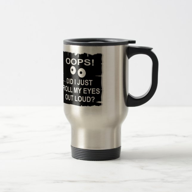 Caneca Térmica Oops fiz eu apenas rolo meu © alto WhiteTiger dos (Direita)