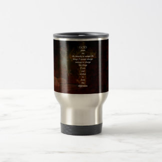Caneca Térmica Oração Serenária Com Linda Arte Cristã
