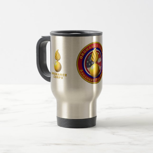 Caneca Térmica Ordnance Corps (Frente Esquerda)