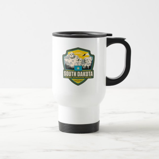 Caneca Térmica Orgulho Estatal | Dakota do Sul (Direita)