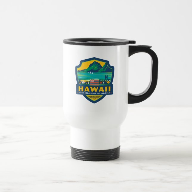 Caneca Térmica Orgulho Estatal | Havaí (Direita)