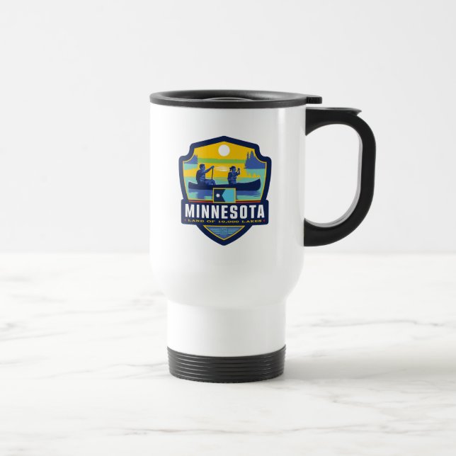 Caneca Térmica Orgulho Estatal | Minnesota (Direita)