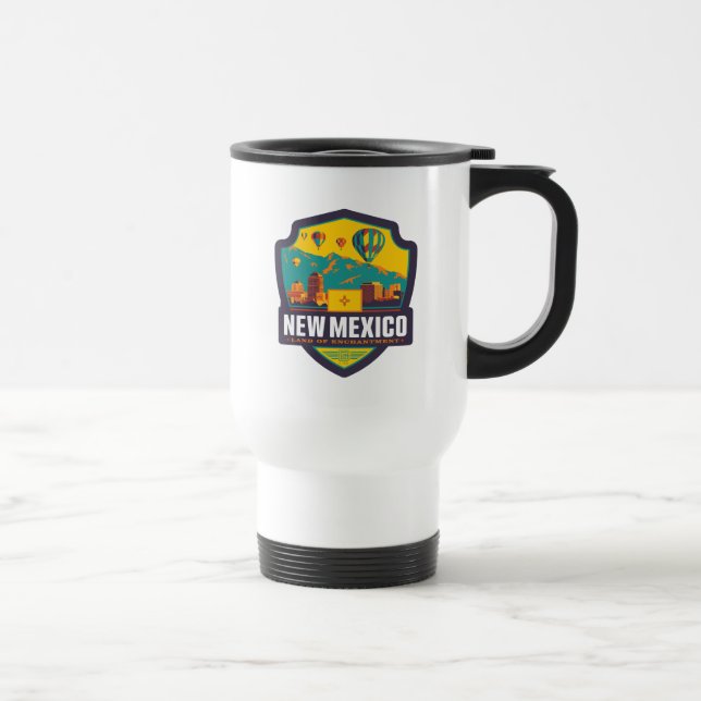 Caneca Térmica Orgulho Estatal | Novo México (Direita)