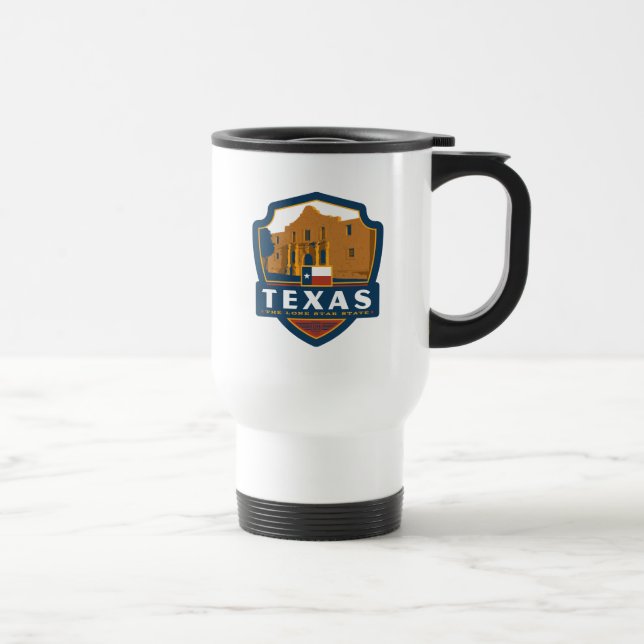 Caneca Térmica Orgulho Estatal | Texas (Direita)