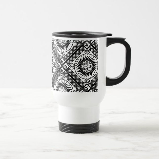 Caneca Térmica ornamento celta diagonal (Direita)