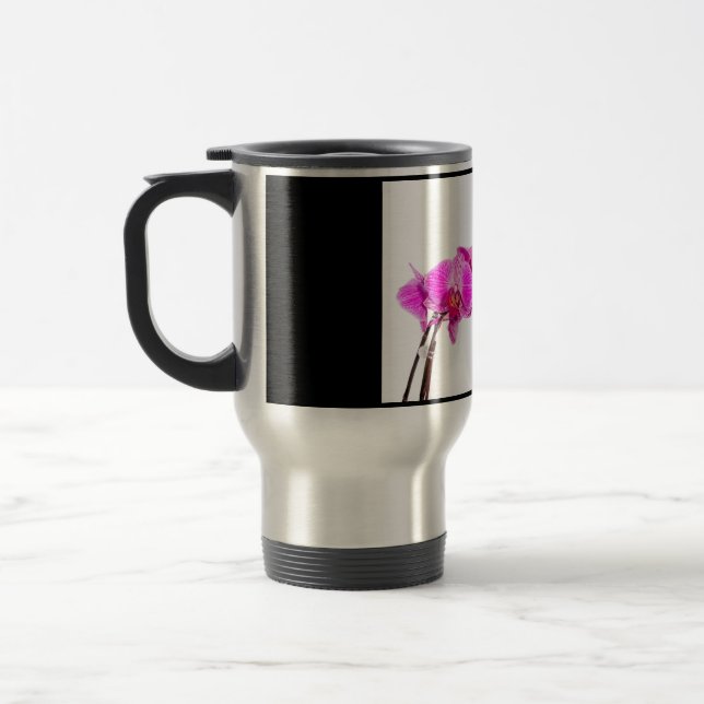 Caneca Térmica Orquídea (Esquerda)