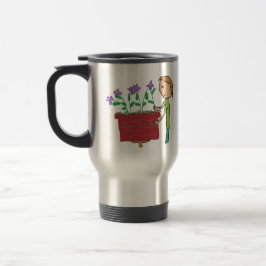 Caneca Térmica Orquídea crescendo