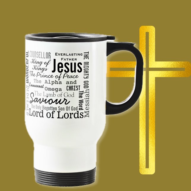 Caneca Térmica Os Bons Nomes de Jesus (Criador carregado)