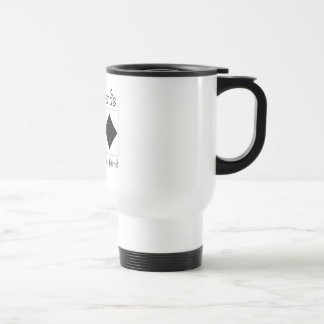 Caneca Térmica Os diamantes são um melhor amigo das meninas