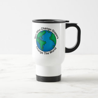 Caneca Térmica Os homens que mudam fraldas mudam o mundo