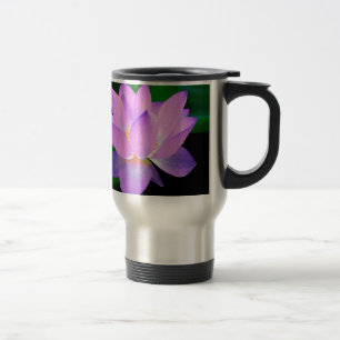 Caneca Térmica os lótus molham o amor nupcial da esperança da paz