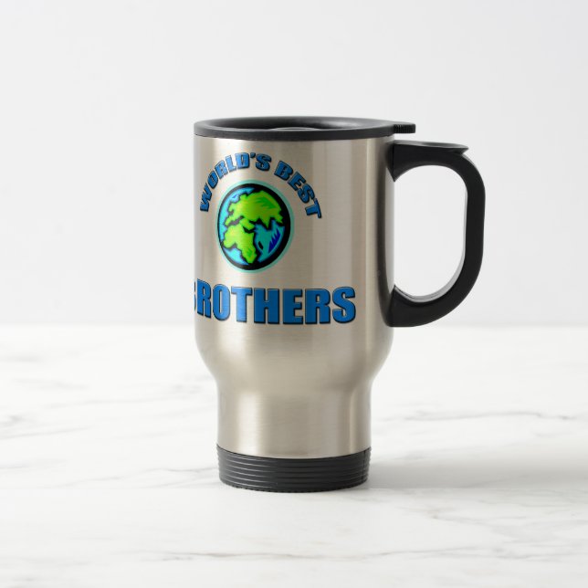 Caneca Térmica Os melhores irmãos do mundo (Direita)