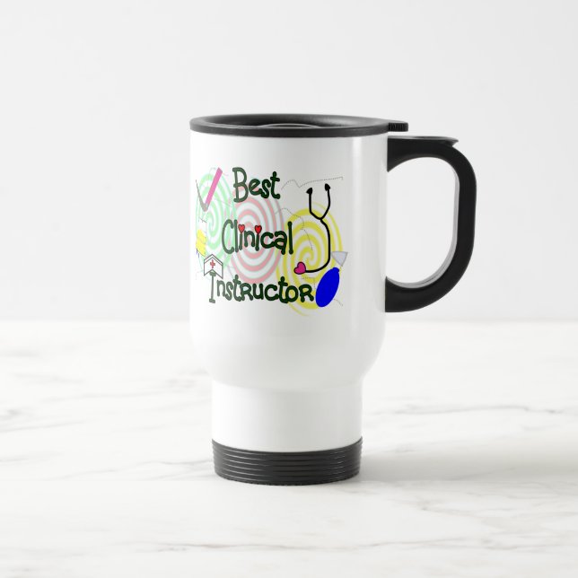 Caneca Térmica Os melhores presentes clínicos dos cuidados do (Direita)