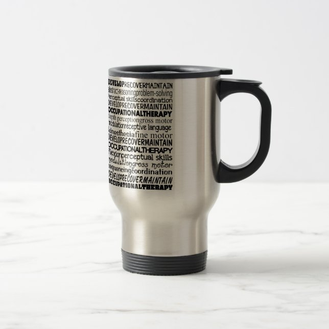 Caneca Térmica Os melhores presentes da terapia ocupacional (Direita)