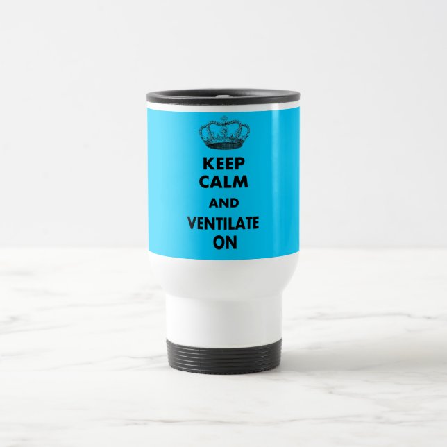 Caneca Térmica Os presentes respiratórios da terapia "mantêm a (Centro)