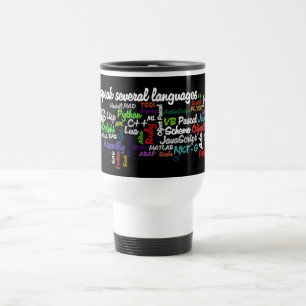 Caneca Térmica Os programadores têm habilidades de programação