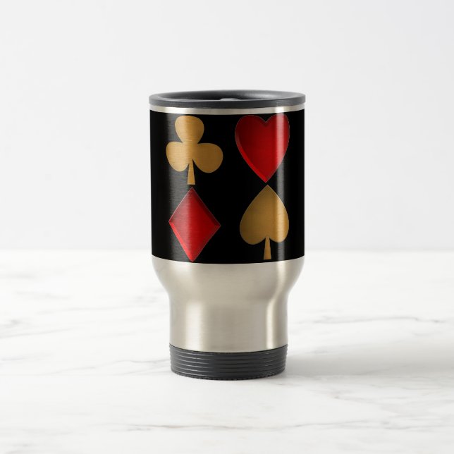 Caneca Térmica Os quatro naipes (Centro)