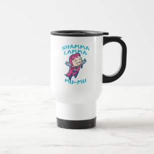 Caneca Térmica Os titã adolescentes vão!   Starfire "Shamma Lam