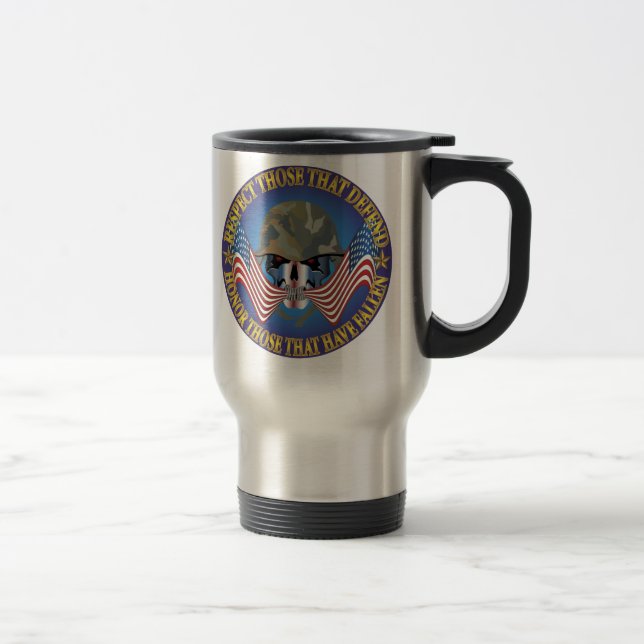 Caneca Térmica Ossos Patrióticos (Direita)