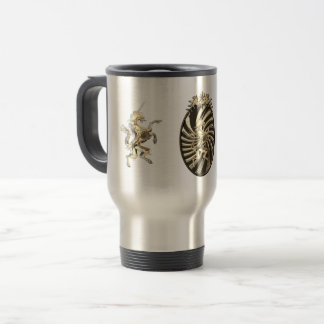 Caneca Térmica Ouro Mítico Mágico Unicórnio