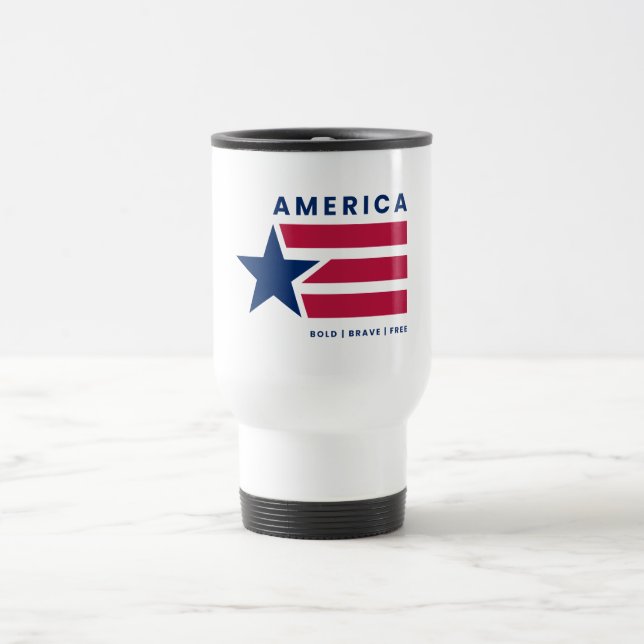 Caneca Térmica Ousado Corajoso e Livre (Centro)