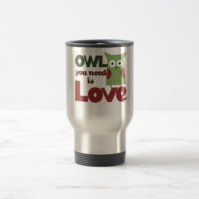 Caneca Térmica Owl Love (Centro)