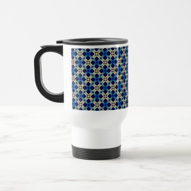 Caneca Térmica padrão contínuo em tumbler térmico (Esquerda)
