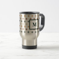 Padrão Cruzado Colorido Personalizado Primeira Mug