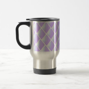 Caneca Térmica Padrão de Diamante Puro Quilado