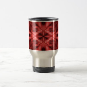 Caneca Térmica Padrão de fantasia vermelha