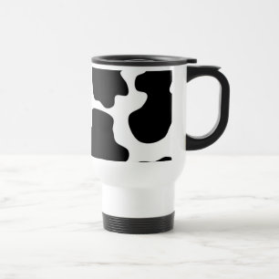 Caneca Térmica Padrão de Impressão de Vaca