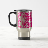 Padrão de Impressão de Zebra Rosa