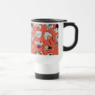 Caneca Térmica Padrão de Meia-Tone Retro LOONEY TUNES™