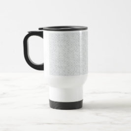 Caneca Térmica Padrão Elegante Minimalista Escolar